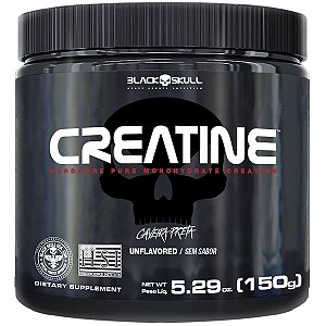 Creatina Caveira Preta - (150g) - Black Skull