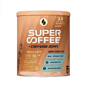 SUPER COFFEE 3.0 VANILA LATTE (220G) - CAFFEINE ARMY