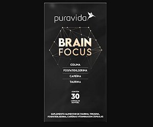 BRAIN FOCUS (30 cáps) - Puravida