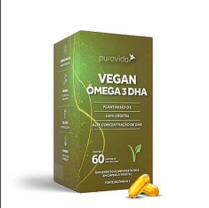 VEGAN OMEGA 3 DHA - Puravida