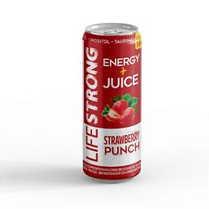 Energético Ultra Zero  JUICE STRAWBERRY PUC (473Ml) – Life Strong