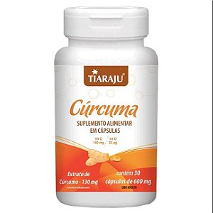 CURCUMA+ VITAMINA D+ VITAMINA C 600 MG CAP DURA X 30 - Tiaraju