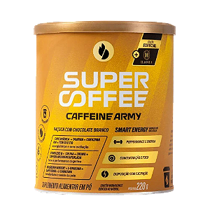 SUPER COFFEE 3.0 PAÇOCA COM CHOCOLATE BRANCO (220G) - CAFFEINE ARMY