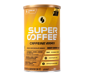 SUPER COFFEE 3.0 PAÇOCA COM CHOCOLATE BRANCO (380G) - CAFFEINE ARMY