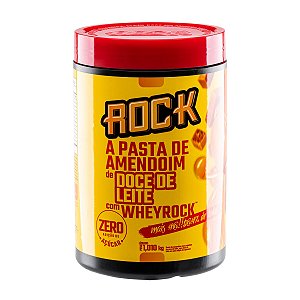 PASTA DE AMENDOIM - DOCE DE LEITE (1KG) -  ROCK PEANUT