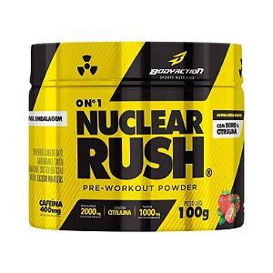 LOJA - NUCLEAR RUSH NOVA FÓRMULA (100g)  - BODYACTION