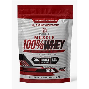 MUSCLE HD 100% WHEY REFIL (900G) - MUSCLE HD