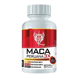 Maca Peruana 3X (120 caps) - Shadow