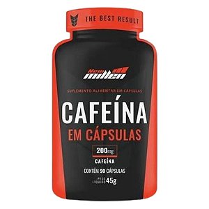 Cafeína 200mg (90 caps) - NEW MILLEN