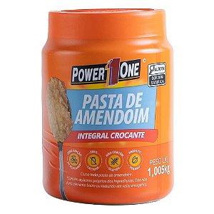 Pasta Crocante De Amendoim (1,005 Kg) - Power One