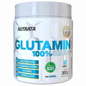 Glutamin 100% Imuno (300G) - Nutrata