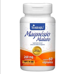 Magnesio Malato (60 Caps) - Tiaraju