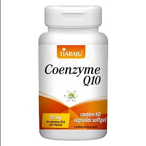 Coenzyme Q10 Cartucho 50Mg (60 Caps) - Tiaraju