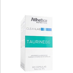 Taurine B6  (60 Caps) - Atlhetica Nutrition