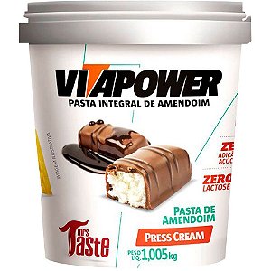 Pasta De Amendoim Brownie Cream (1,005Kg) - Vitapower - Uma Vida  Suplementos - Loja Online e Delivery de Suplementos Alimentares