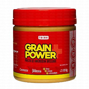Pasta De Amendoim Integral Lisa (1Kg) - Grain Power
