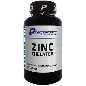 Zinco Quelato (100 Tabletes) - Performance Nutrition