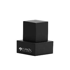 Acabamento Para Registro Preto Quadrado 3/4 Metal Luxo
