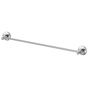 Porta Toalha Metal Cromado Barra Banheiro Standard