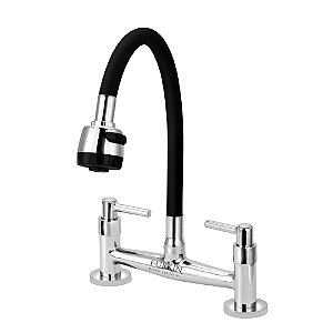 Misturador Gourmet C51 Flexível de Cozinha Mesa Preto