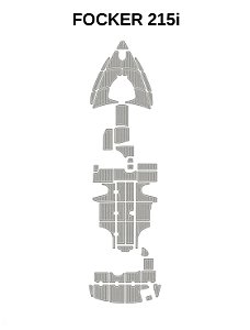 Piso Náutico EVA Premium Sob Medida - Lancha Focker 215i| Camon Deck