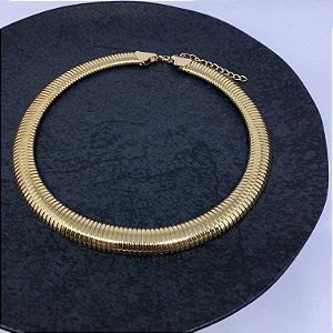 Choker Aro Mola - Dourado