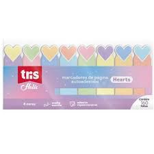 MARCADORES DE PAGINAS TRIS HEARTS