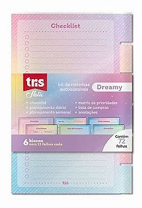 KIT DE  NOTINHAS AUTOADESIVAS DREAMY