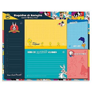 BLOCO DE ANOTAÇOS LOONEY TUNES
