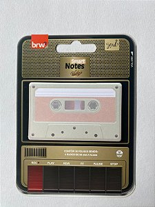 BLOCO SMART NOTES VINTAGE -TOCA-FITA