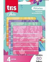 NOTAS ADESIVAS TRIS HOLIC PÉTALAS