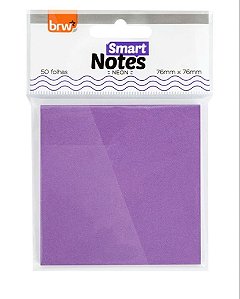 BLOCO SMART NOTES ROXO NEON BRW