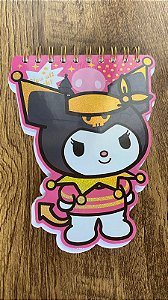 CADERNO CAPA DURA KUROMI