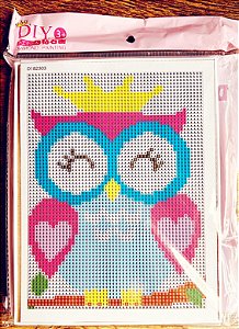 PINTURA COM DIAMANTES COM QUADRO