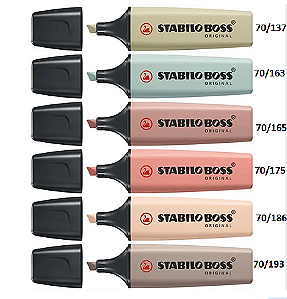 STABILO BOSS NATURE COLORS