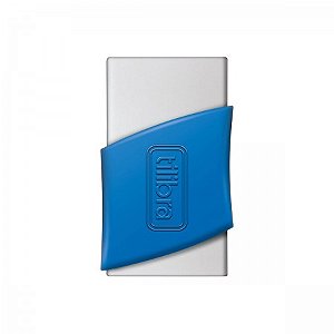 BORRACHA  BRANCA MÉDIA COM CAPA PLÁSTICA TILIBRA