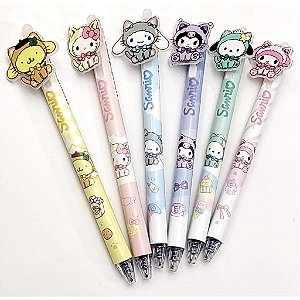 CANETA EM GEL APAGÁVEL RETRÁTIL SANRIO