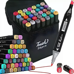 CANETINHA MARCADORA TOUCH 36 CORES