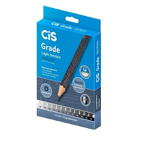 CIS GRADE LÁPIS GRADUADO COM 12 GRADUAÇÕES