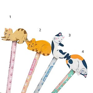 LAPIS PRETO CIS FANTASIA GATO