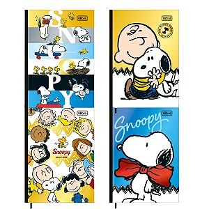 CADERNETA COSTURADA PETIT SNOOPY