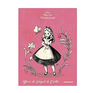 PAPEL DE CARTA ALICE NO PAÍS DAS MARAVILHAS
