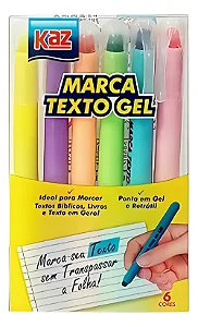 MARCA TEXTO EM GEL KAZ