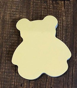 BLOCO ADESIVOS DE ANOTAÇÕES DE URSO