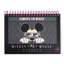 PLANNER PERMANENTE MICKEY COM ESPIRAL