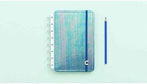 CADERNO INTELIGENTE HOLOGRAFICO AZUL