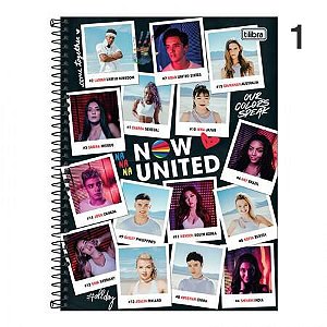CADERNO UNIVERSITÁRIO NOW UNITED 1 MATERIA