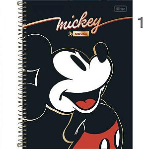 CADERNO UNIVERSITÁRIO MICKEY 1 MATERIA