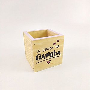 PORTA LAPIS A LOUCA DA CANETA