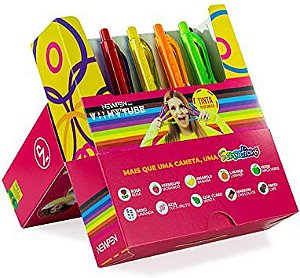 CANETA ESFEROGRAFICA CLIC SENSATIONS PERFUMADA VIIH TUBE